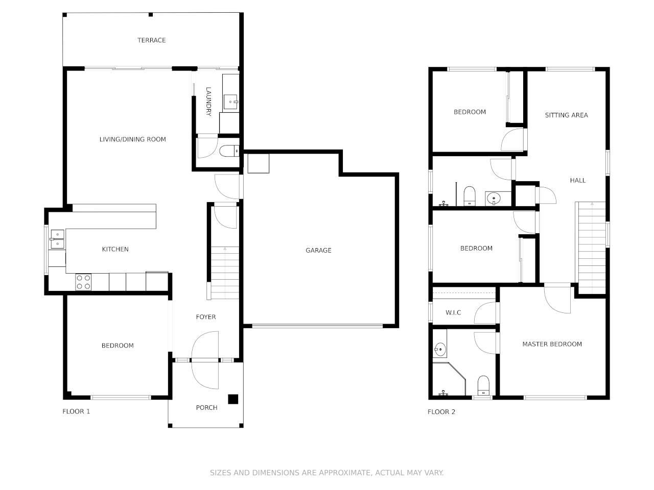 fotografia-inmobiliaria - Plano de planta con detalles de distribución y garaje incluido